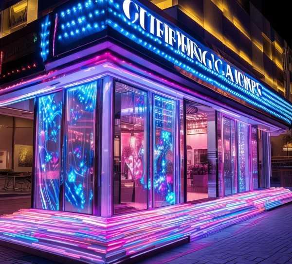 LED硅胶灯带点亮服装店，打造璀璨夜景时尚新地标
